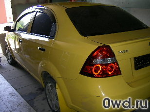 Битый автомобиль Chevrolet Aveo